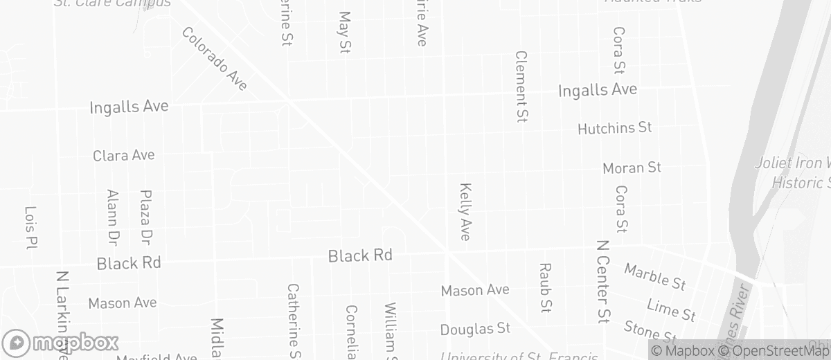 Joliet area map